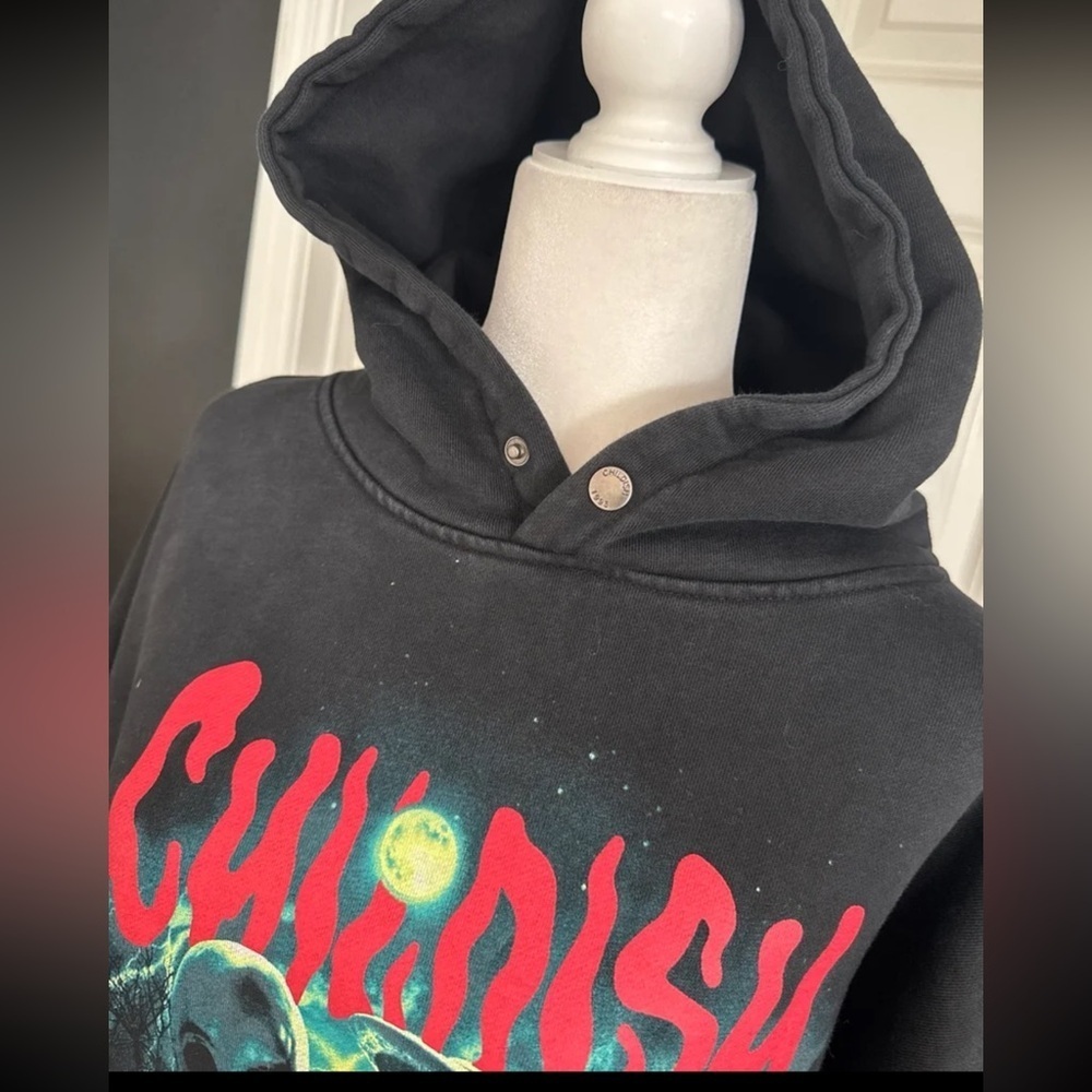 Childish Halloween Limited Edition Alien Abduction Hoodie size Large - Picture 8 of 12